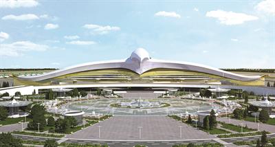 Yeni Aşkabat Havalimanı Türkmenistan