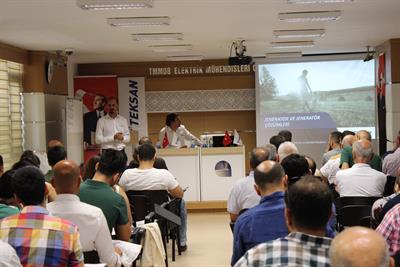 Teksan Generator-Seminar in der EMO-Zweigstelle Antalya
