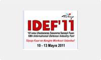IDEF' 11 10. Internationale Messe für die Verteidigungsindustrie