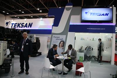 Teksan Generator ist Goldsponsor der Messe „Middle East Electricity“
